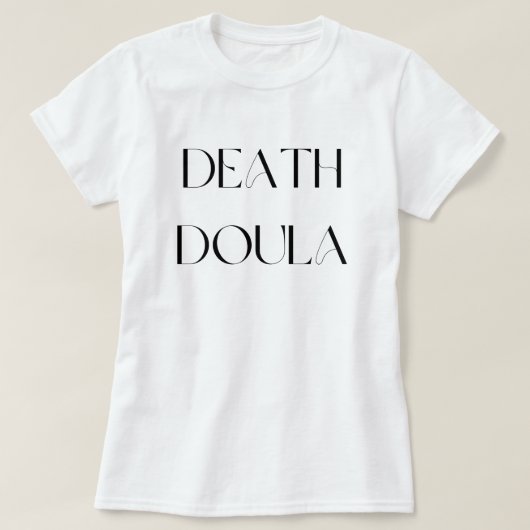 Dood Doula T-shirt (Design voorkant)