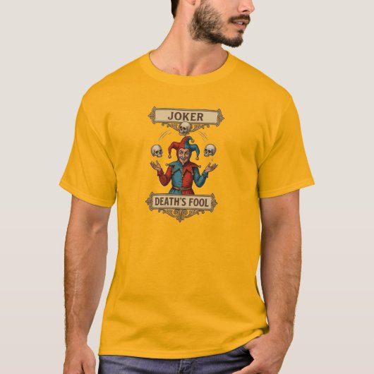 Dood eigen dwaas  t-shirt (Voorkant)