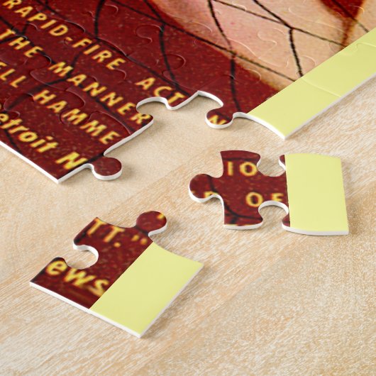 DOOD EN BELASTINGEN - Humor op belastingdag - puzz Legpuzzel (Zijkant)