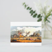 Dood en briefkaart van Boxer (Staand voorkant)