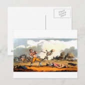 Dood en briefkaart van Boxer (Voorkant / Achterkant)