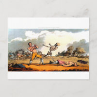 Dood en briefkaart van Boxer