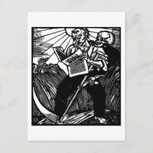 Dood en briefkaart van de boeren