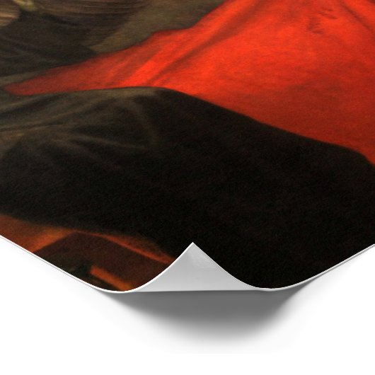 Dood en de meisjesdood van Marianne Stokes in 1900 Poster (Hoek)