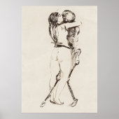 Dood en de vrouw: Munch's spookachtige elegantie Poster (Voorkant)