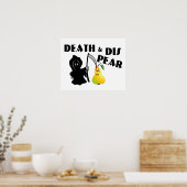 Dood en dis Pear Poster (Keuken)