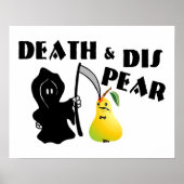 Dood en dis Pear Poster (Voorkant)