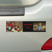DOOD EN GEDAAN IN ATLANTA BUMPERSTICKER (Op auto)