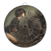 Dood en jonge vrouw dartbord (Voorkant)
