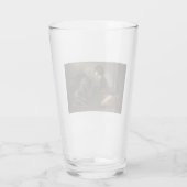 Dood en jonge vrouw glas (Achterkant)