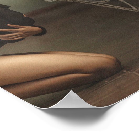 Dood en jonge vrouw poster (Hoek)