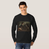Dood en jonge vrouw t-shirt (Voorkant volledig)