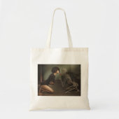 Dood en jonge vrouw tote bag (Voorkant)