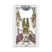 Dood en Kaarten van de duivel Creditkaart Flessenopener (Achterkant)