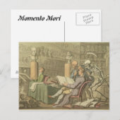 Dood en kunstenaar briefkaart (Voorkant / Achterkant)