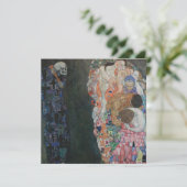 Dood en leven door Gustav Klimt  Art Nouveau (Staand voorkant)