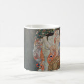 Dood en leven door Gustav Klimt  Art Nouveau Koffiemok (Center)