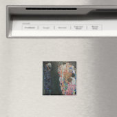 Dood en leven door Gustav Klimt  Art Nouveau Magneet (Insitu (Vaatwasser))