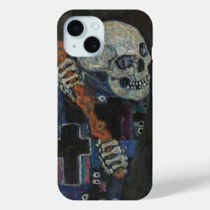 Dood en Leven door Gustav Klimt Vintage Art Nouvea iPhone 15 Case