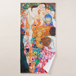 Dood en leven, Gustav Klimt Badhanddoek