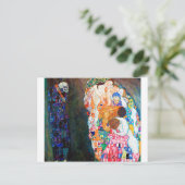 Dood en leven, Gustav Klimt Briefkaart (Staand voorkant)
