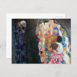 Dood en Leven | Gustav Klimt | Briefkaart<br><div class="desc">Death and Life is een schilderij van Gustav Klimt uit 19010-1915.</div>