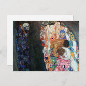 Dood en Leven | Gustav Klimt | Briefkaart (Voorkant / Achterkant)