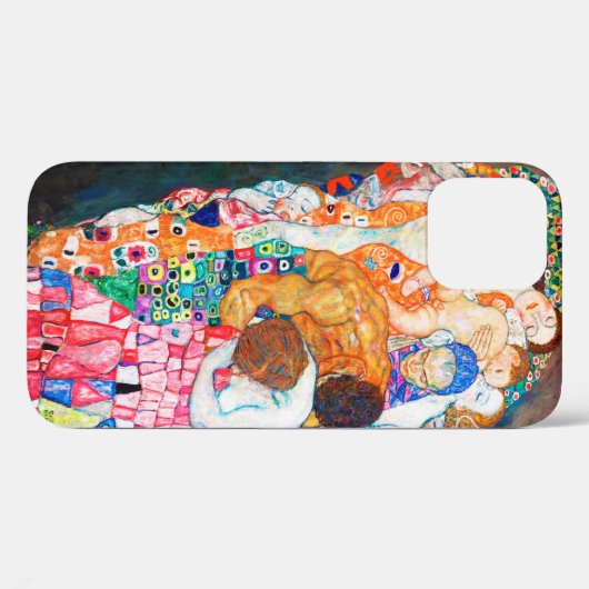 Dood en leven, Gustav Klimt Case-Mate iPhone Case (Achterkant (horizontaal))