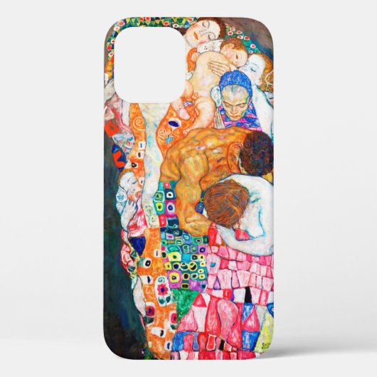 Dood en leven, Gustav Klimt Case-Mate iPhone Case (Achterkant)