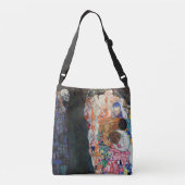 Dood en Leven | Gustav Klimt | Crossbody Tas (Achterkant)