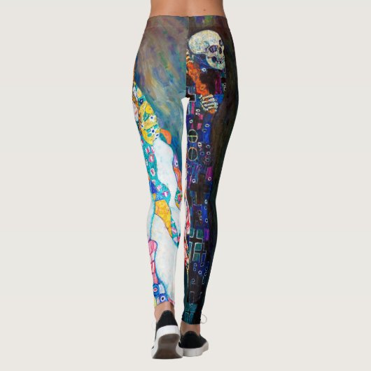 Dood en leven, Gustav Klimt Leggings (Achterkant)