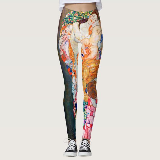 Dood en leven, Gustav Klimt Leggings (Voorkant)