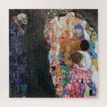 Dood en Leven | Gustav Klimt | Legpuzzel<br><div class="desc">Death and Life is een schilderij van Gustav Klimt uit 19010-1915.</div>