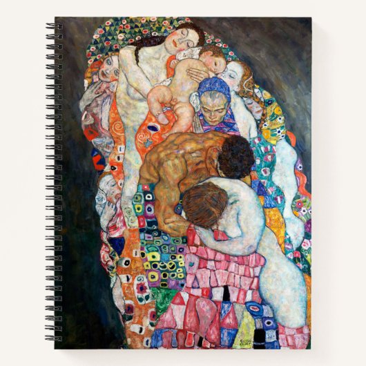 Dood en Leven | Gustav Klimt | Notitieboek (Voorkant)