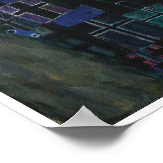 Dood en leven Gustav Klimt Poster (Hoek)