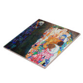 Dood en leven, Gustav Klimt Tegeltje (Zijkant)