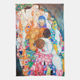 Dood en leven, Gustav Klimt Theedoek