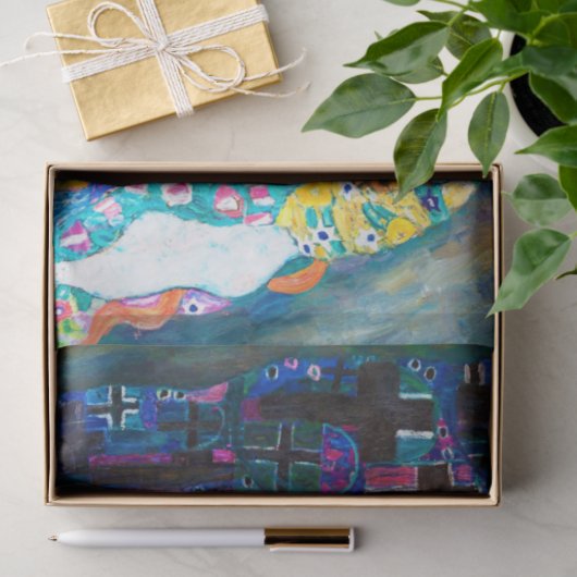 Dood en leven, Gustav Klimt Tissuepapier (Geschenk)