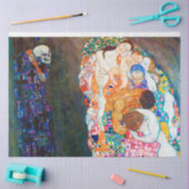 Dood en leven, Gustav Klimt Tissuepapier (Craft)