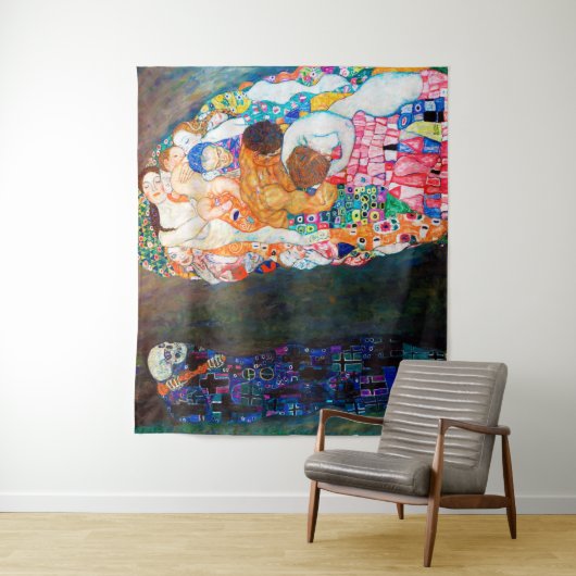 Dood en leven, Gustav Klimt Wandkleed (In situ)