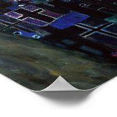 Dood en Leven schilderij door Gustav Klimt (1908) Poster (Hoek)