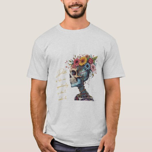 Dood en leven t-shirt (Voorkant)