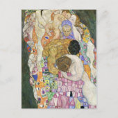 Dood en leven van Gustav Klimt Briefkaart (Voorkant)