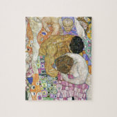 Dood en leven van Gustav Klimt Legpuzzel (Verticaal)