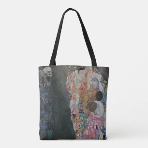 Dood en Leven van Gustav Klimt Vintage Art Nouveau Tote Bag