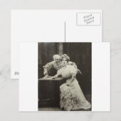 Dood en meisje briefkaart (Voorkant / Achterkant)