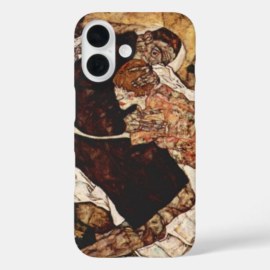 Dood en meisje van Egon Schiele Case-Mate iPhone Case (Achterkant)