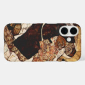 Dood en meisje van Egon Schiele Case-Mate iPhone Case (Achterkant (horizontaal))