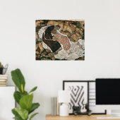 Dood en meisjesmoord (Schiele 1915) Poster (Thuiskantoor)
