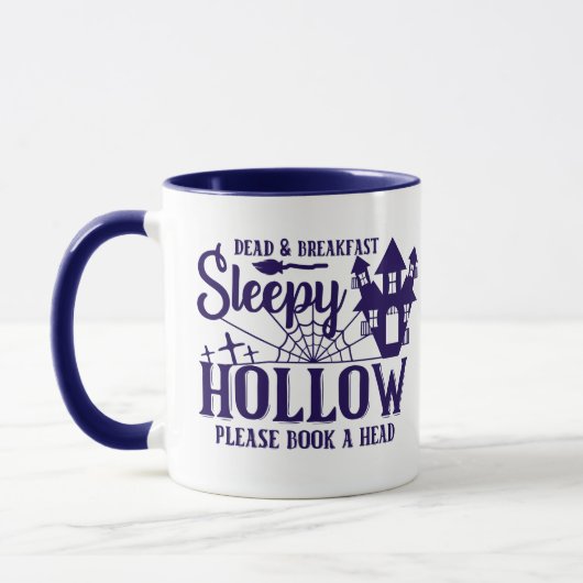 Dood en Ontbijt Slaapholle Halloween Mok (Links)